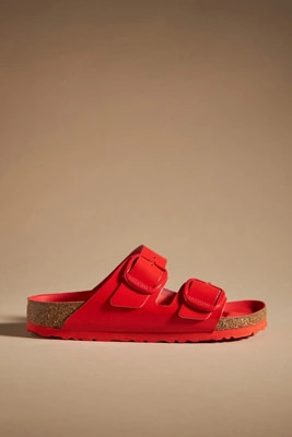 Birkenstock Big Buckle Arizona Patent Leather Sandals | Anthropologie (US)