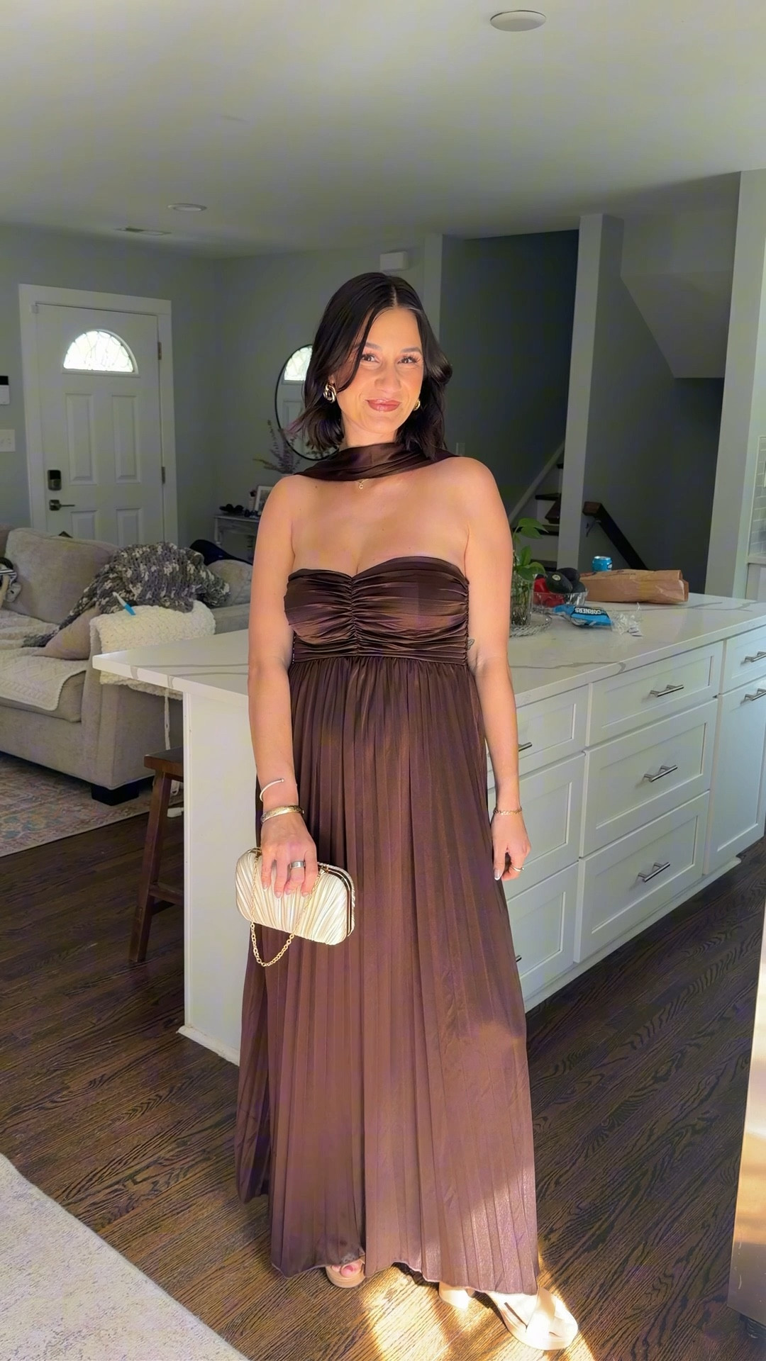 Postpartum friendly wedding guest dress✨
Wearing size M!

#LTKmomlife #LTKWedding