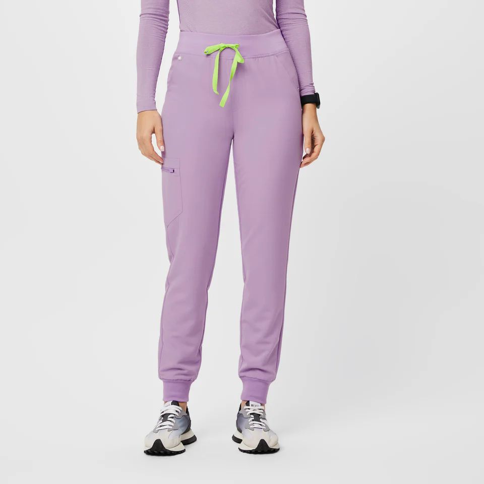 Women’s High Waisted Zamora™ Jogger Scrub Pants - Lavender Dew · FIGS | FIGS