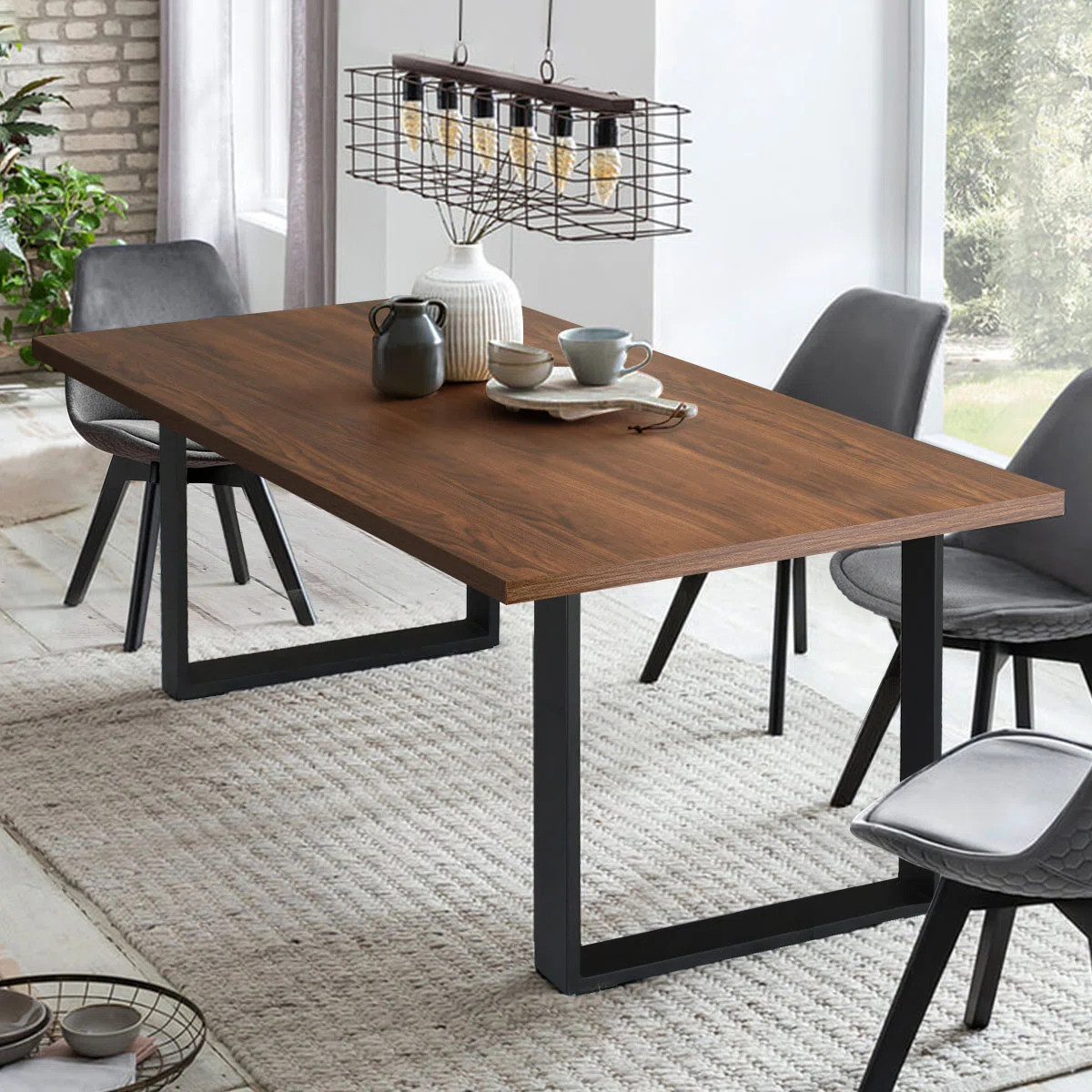 Rutter 71 Inch Rectangle Dining Table | Wayfair North America