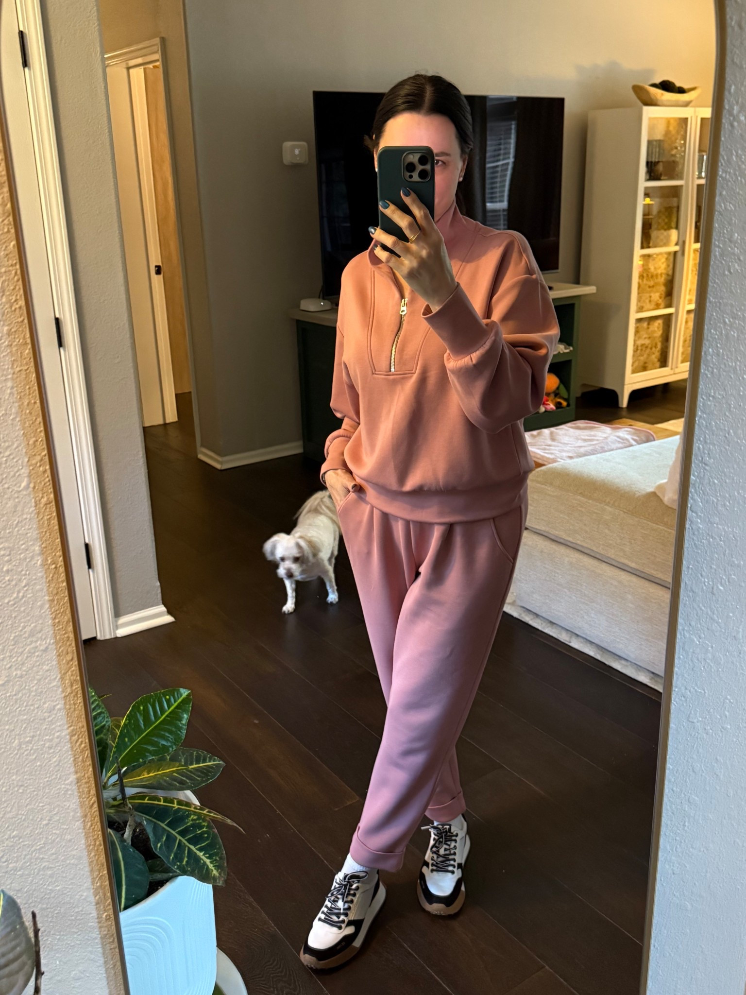 Perfect weather for a 2 piece sweatsuit 💕

This one is very soft and stretchy!!!  These shoes are incredibly comfortable and fit TTS!!!

#LTKSeasonal #LTKShoeCrush #LTKStyleTip
