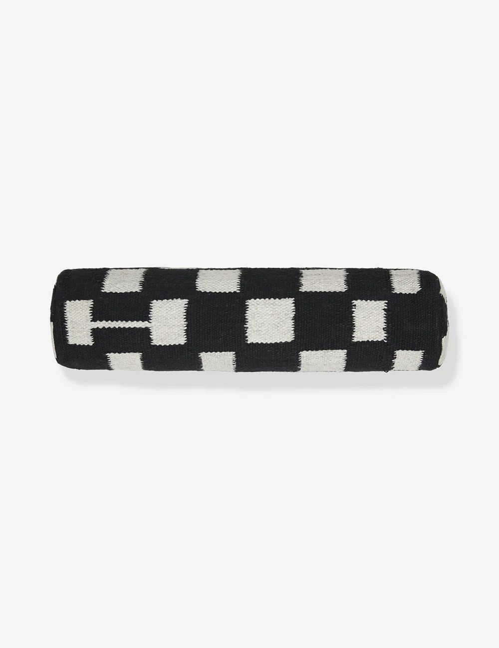 Irregular Checkerboard Bolster Pillow by Sarah Sherman Samuel | Lulu and Georgia 