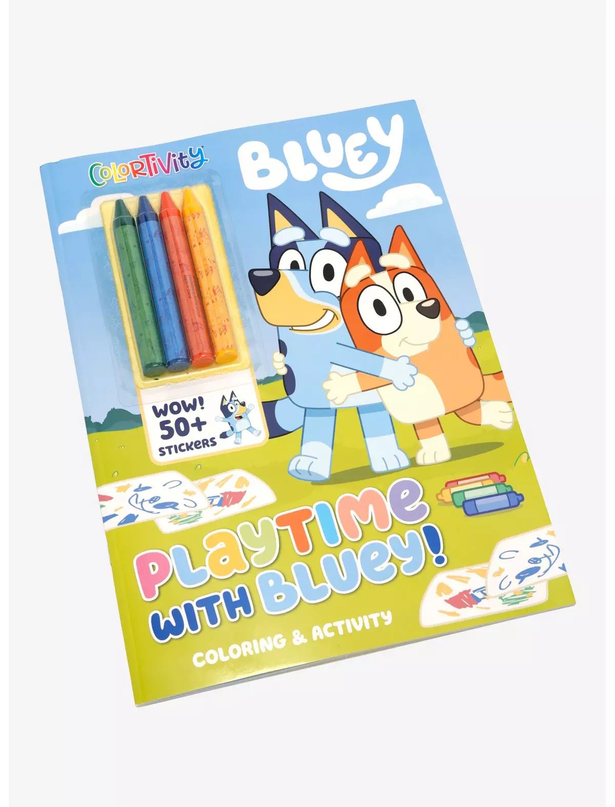 Bluey Playtime With Bluey Coloring Book | Hot Topic