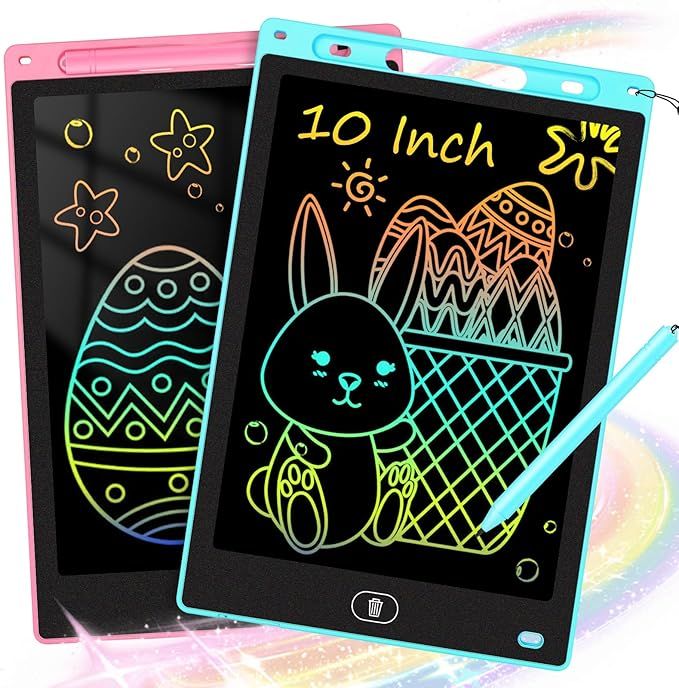 2 Pack LCD Writing Tablet for Kids 10 inch, Preschool Toys for Baby Girl Boy, Toddler Drawing Boa... | Amazon (US)