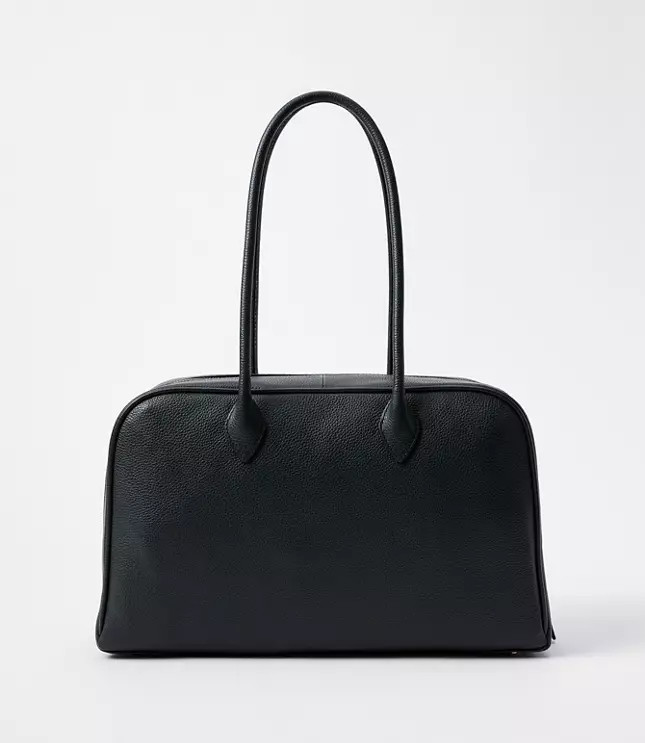 LOFT Versa Pebbled Leather Doctor Bag | LOFT