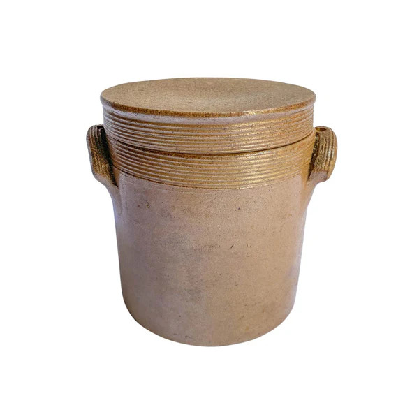Vintage Mustard Pot With Lid | Meridian