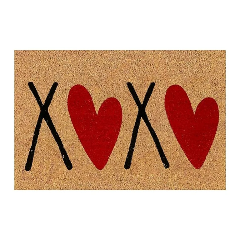 Tuvgenk Valentine'S Day Area Rugs House Non Slip Rug Rectangular Multicolor 2×8 Floor Mats | Walmart (US)