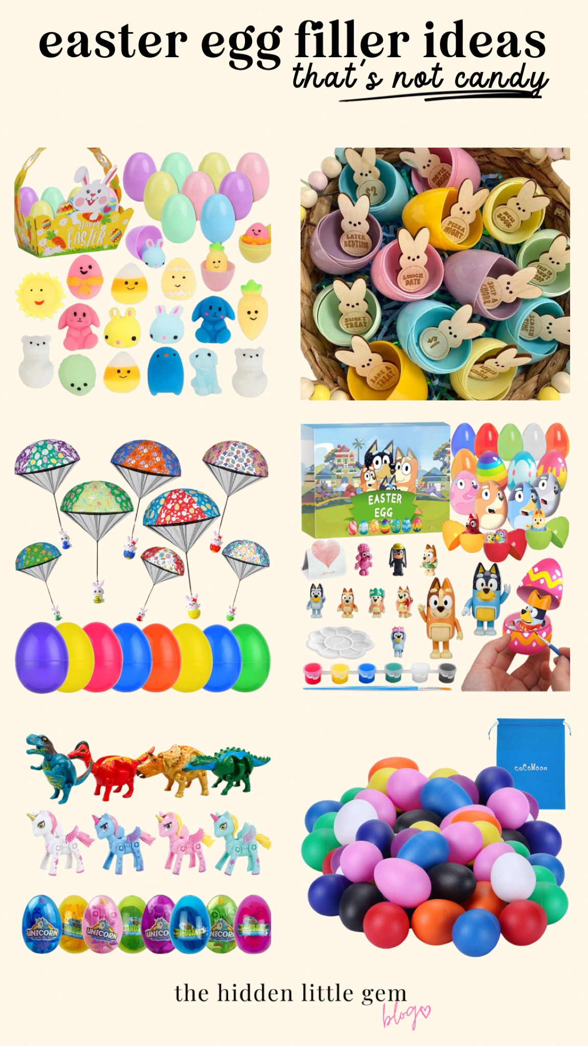 Easter Egg Filler Idea’s that’s not candy! 

#LTKSeasonal #LTKfamily #LTKkids