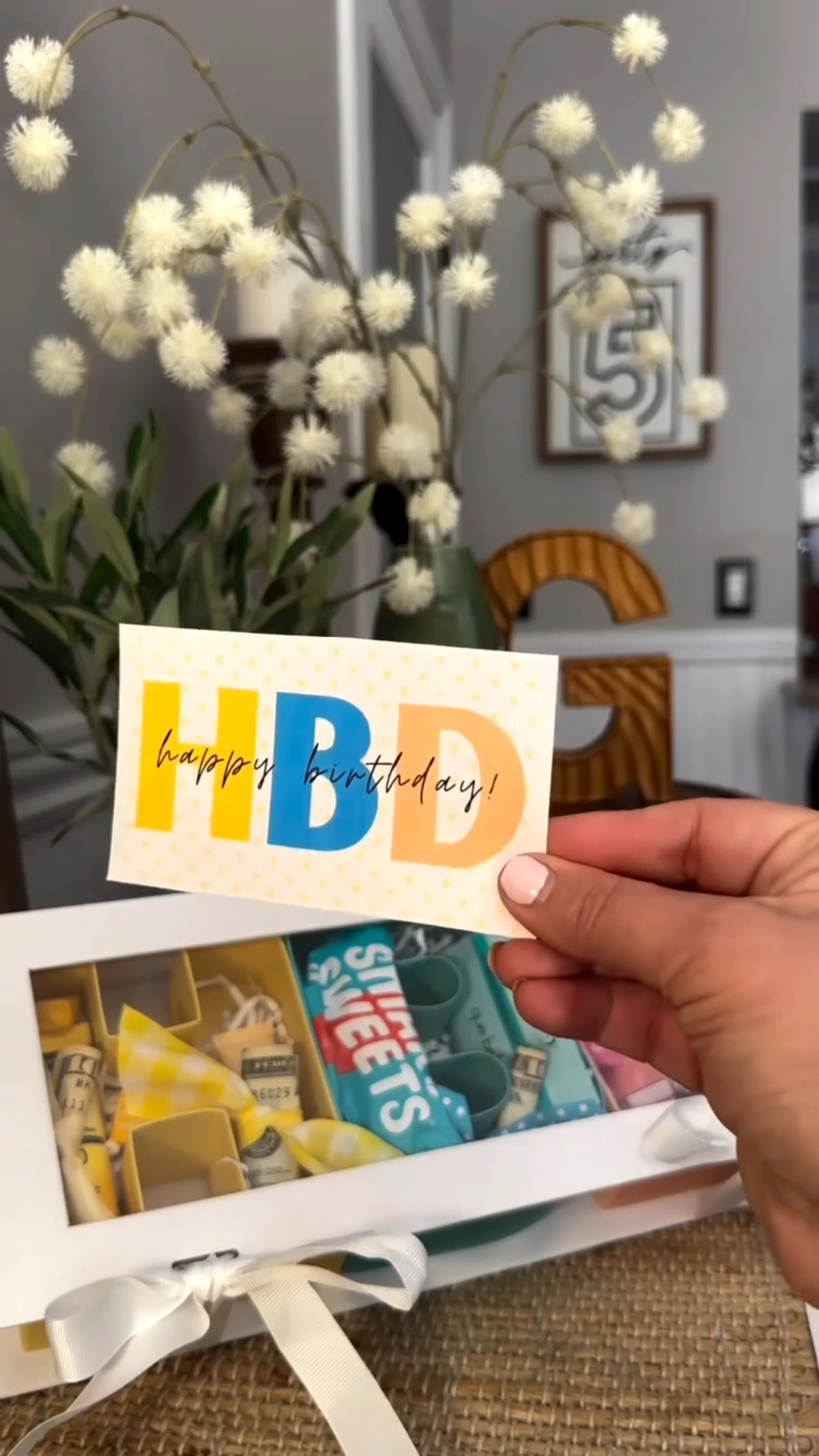 This HBD box is perfect for gifting cash, treats, little gifts, snacks & more! Paired with our gift tag & it’s a fun Birthday gift. Join me for more gift ideas🎉🥳

#LTKstorytime #LTKHome