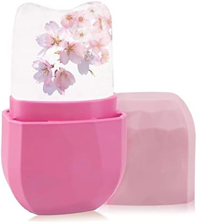 Ice Face Roller, Ice Roller for Face and Eye, V-Shaped Design, Food-Grade Leak-Proof Silicone Cube,  | Amazon (US)