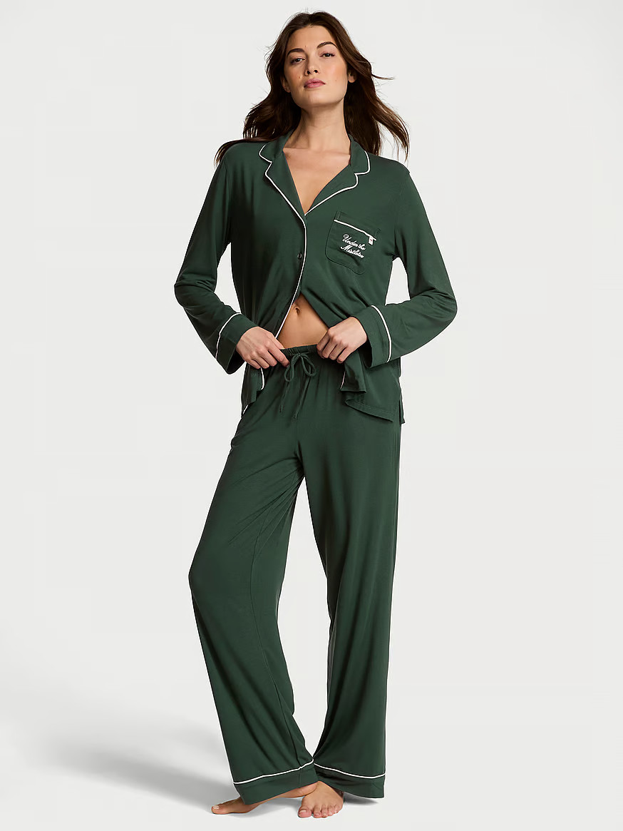Buy Modal Long Pajama Set - Order Pajamas Sets online 5000007337 - Victoria's Secret US | Victoria's Secret (US / CA )