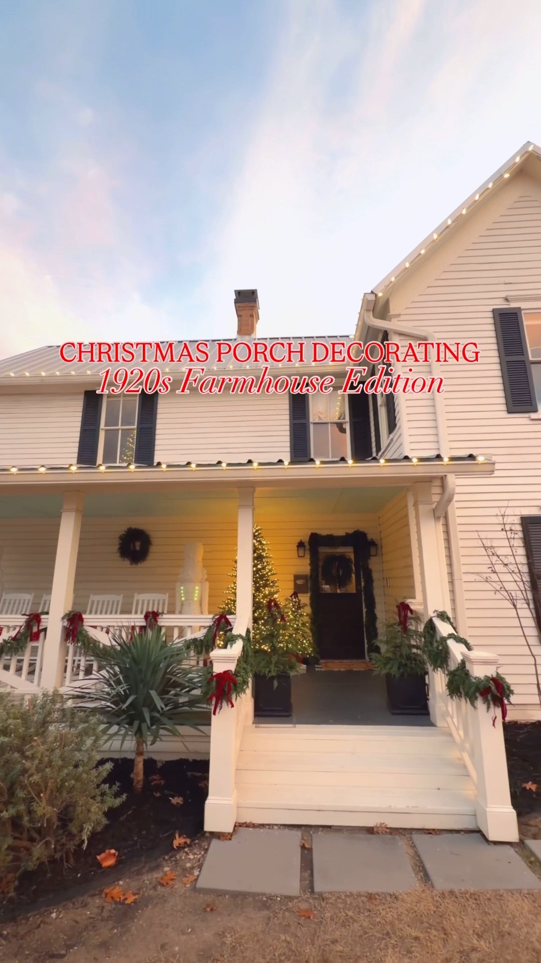 Our farmhouse got the front porch Christmas treatment today! 

#LTKHome #LTKGiftGuide #LTKHoliday