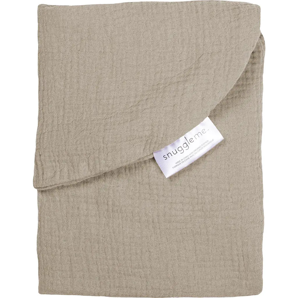 Snuggle Me Lounger Curve Muslin Cover in Birch at Nordstrom | Nordstrom