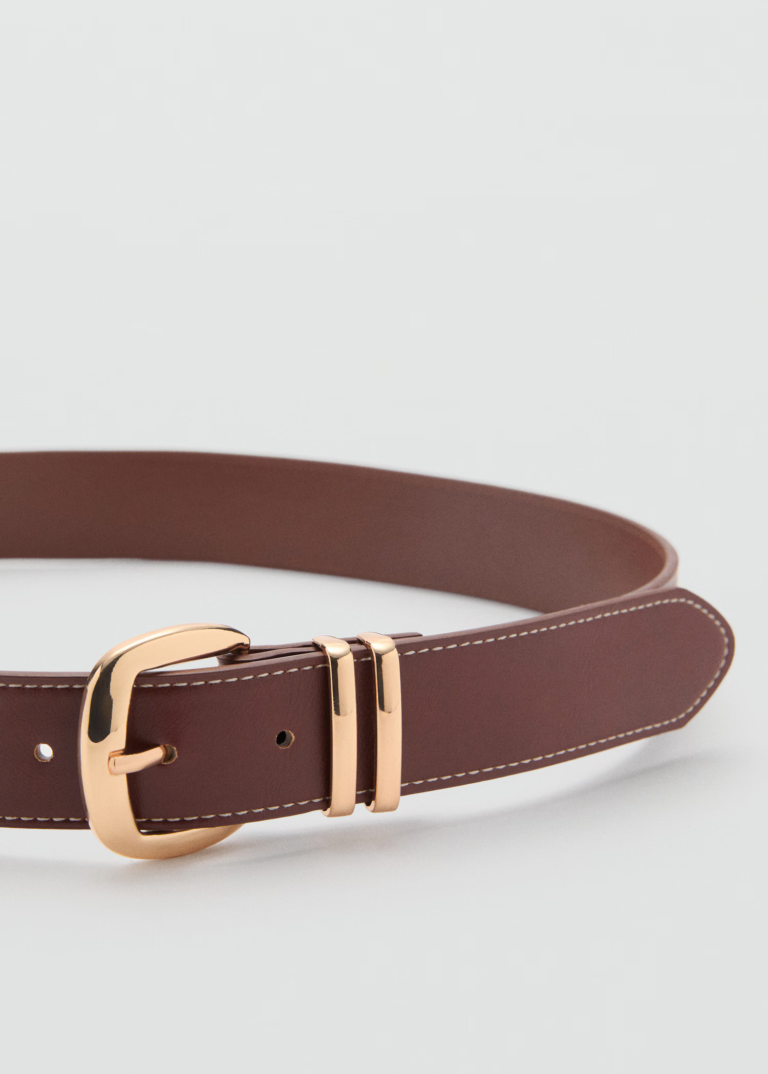 Metal buckle belt - Women | MANGO USA | Mango (US/MX/AU)