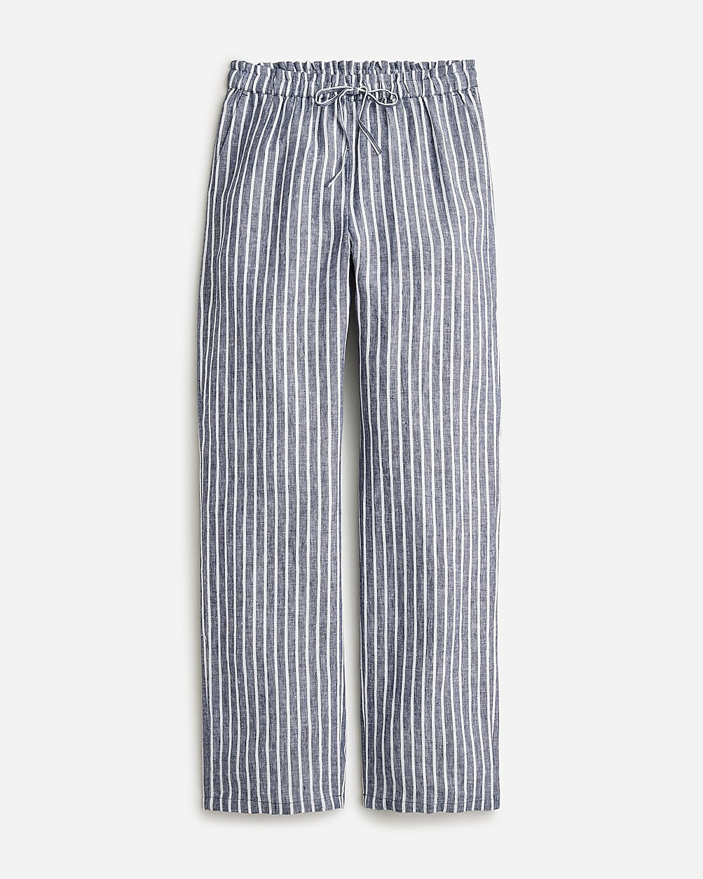 Soleil pant in striped linen | J. Crew US