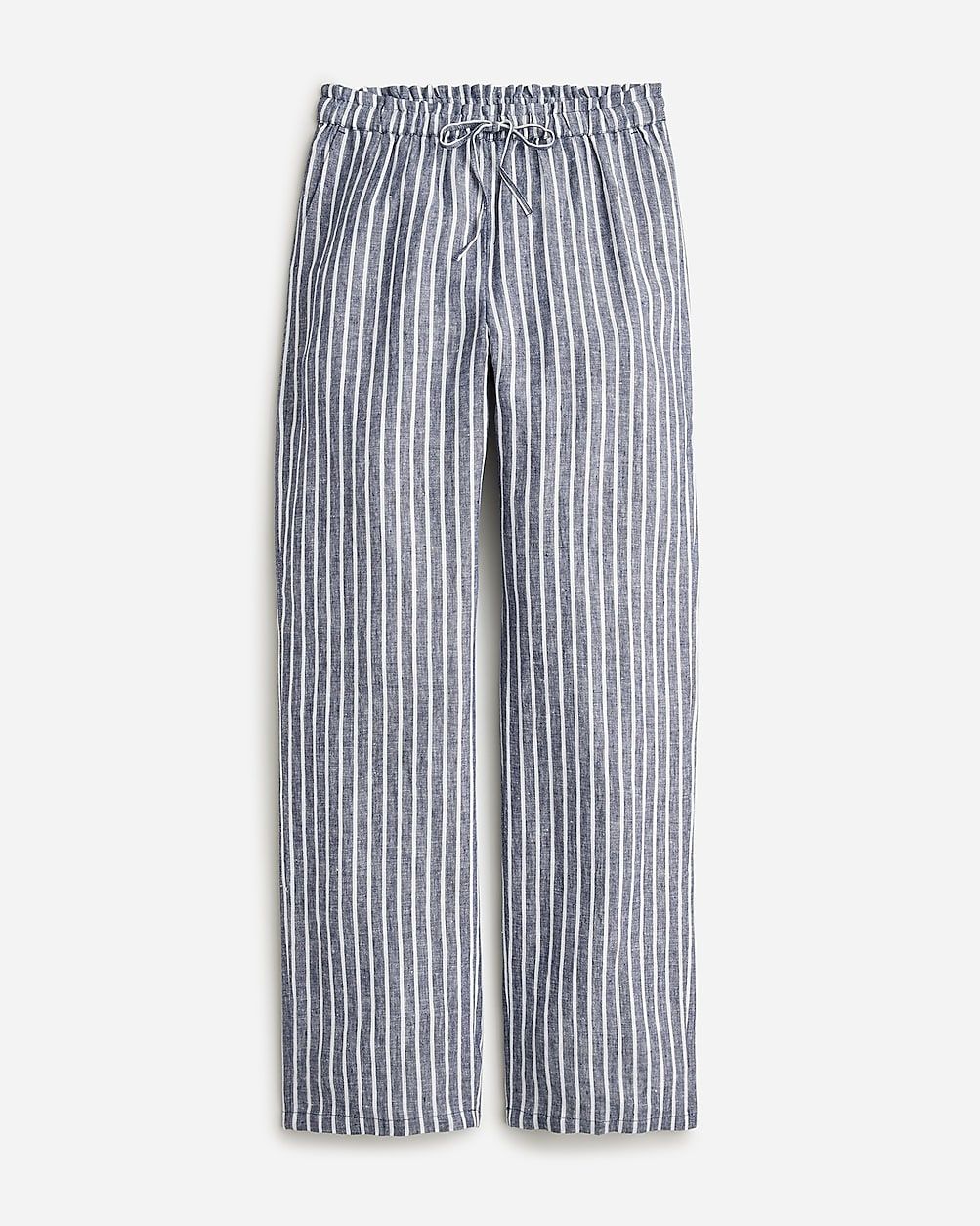 Soleil pant in striped linen | J.Crew US