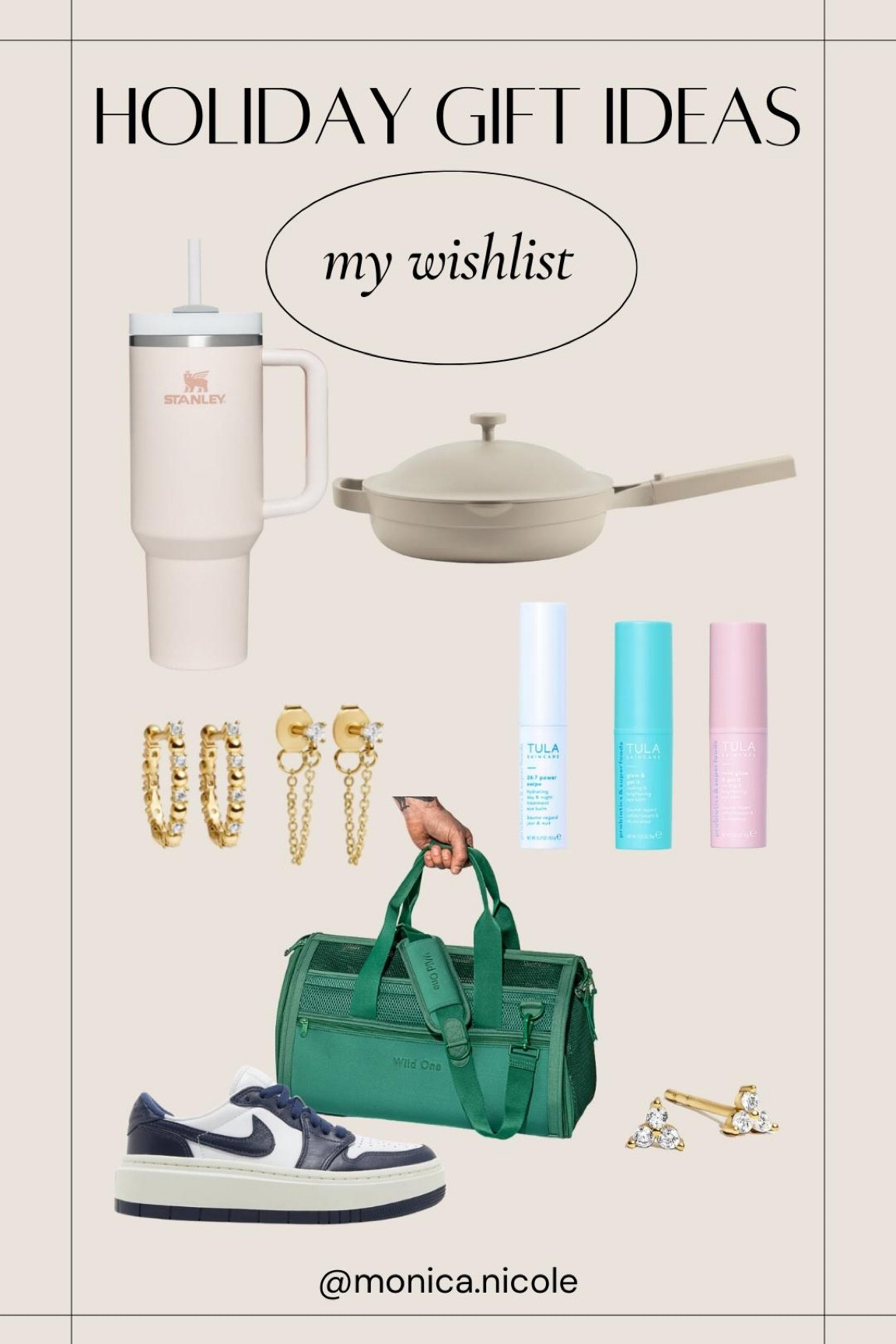 some of the items on my wishlist that would make great holiday gifts! 

gold jewelry | always pan | Stanley cup 

#LTKSeasonal #LTKshoecrush #LTKHoliday