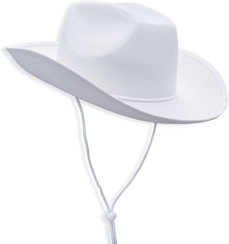 COLLECT PRESENT Plain Felt Cowboy & Cowgirl Hat for Men, Women, and Teens | Western Studded Cowbo... | Amazon (US)