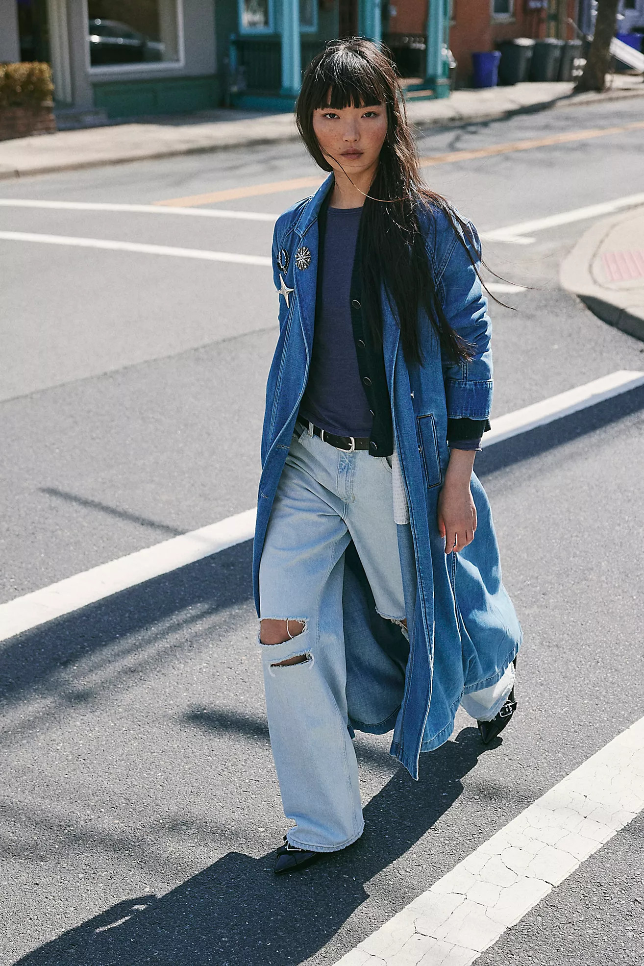We The Free Monique Indigo Duster | Free People (Global - UK&FR Excluded)