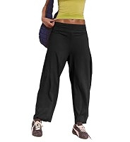 Women's Cotton Barrel Sweatpants | Amazon (US)