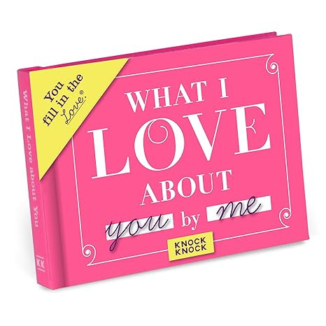 Knock Knock What I Love about You Book Fill in the Love Fill-in-the-Blank Gift Journal, 4.5 x 3.2... | Amazon (US)