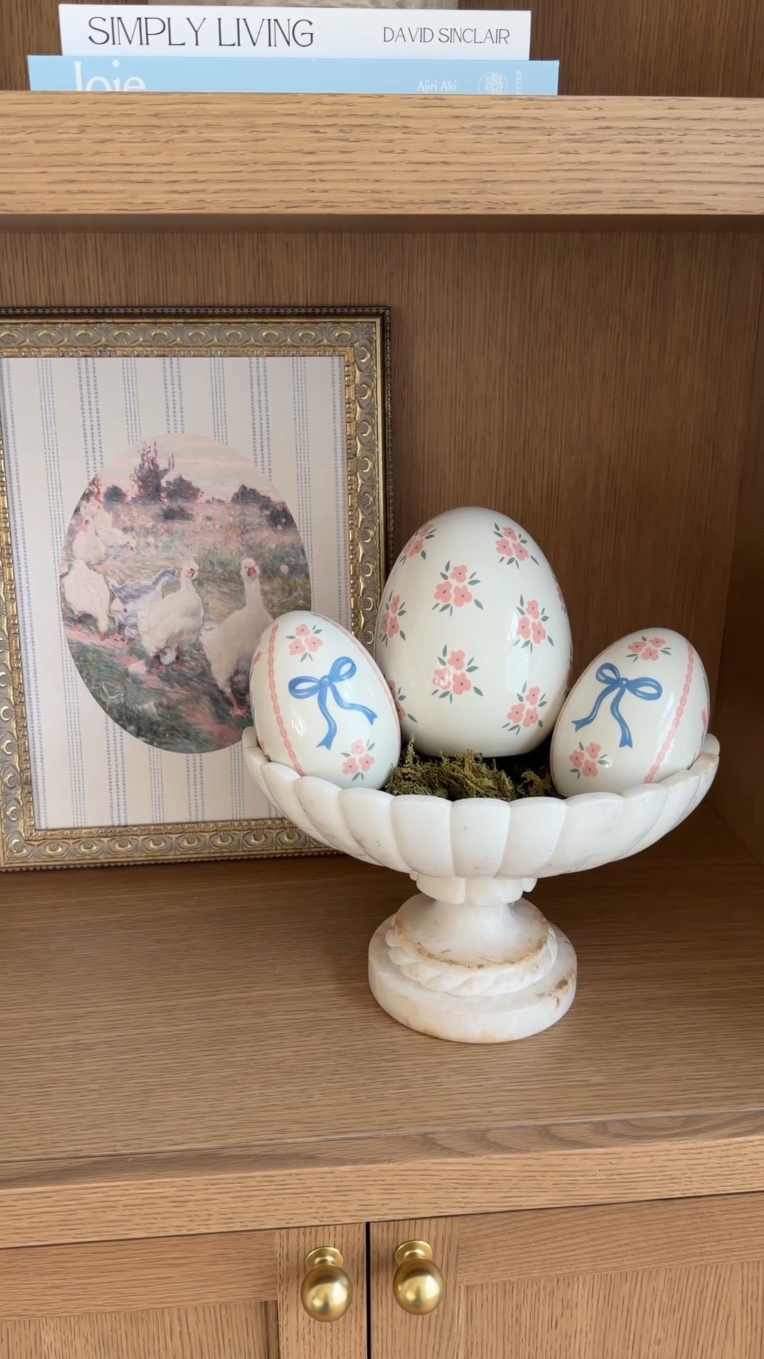 These floral ceramic eggs look like tiny heirlooms from the sweetest little English shop 🎀 soft, romantic, and so easy to style anywhere. Coffee table, mantel, Easter tablescape… instant cottage charm.
These cuties are going fast 🐣✨

#easterdecor #cottagecoreaesthetic #springdecor 


#LTKHome #LTKSeasonal #LTKdayinmylife