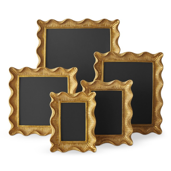 AERIN Gold Scalloped Gallery Frame | Williams Sonoma | Williams-Sonoma