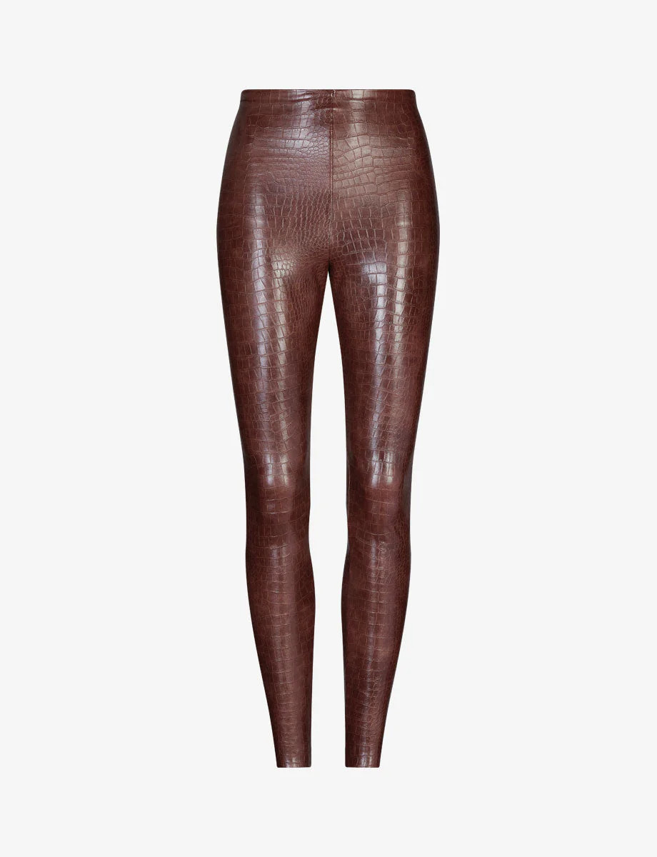 Sale: Faux Leather Animal Legging | Commando®