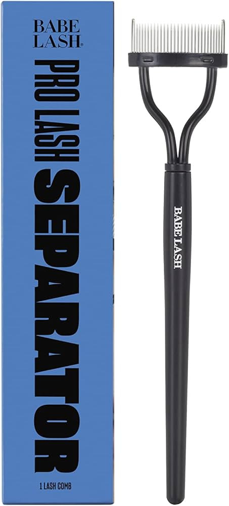 Babe Original Pro Eyelash Separator, Removes Clumps on Mascara, Reusable Stainless Steel Lash Com... | Amazon (US)