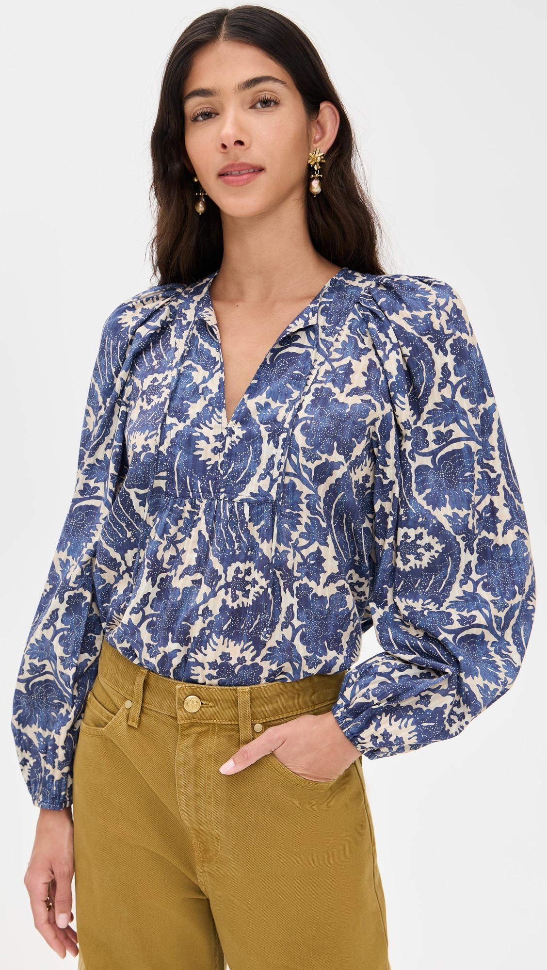 Brea Long Sleeve Blouse | Shopbop