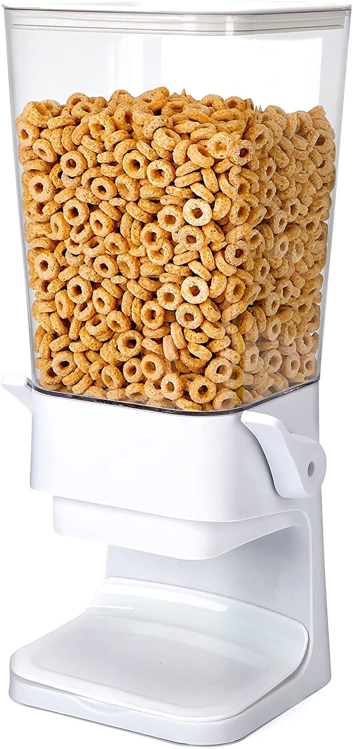 Conworld Cereal Dispenser Countertop ，Large Cereal Dispenser，Big Dry Food Cereal Dispenser, N... | Amazon (US)