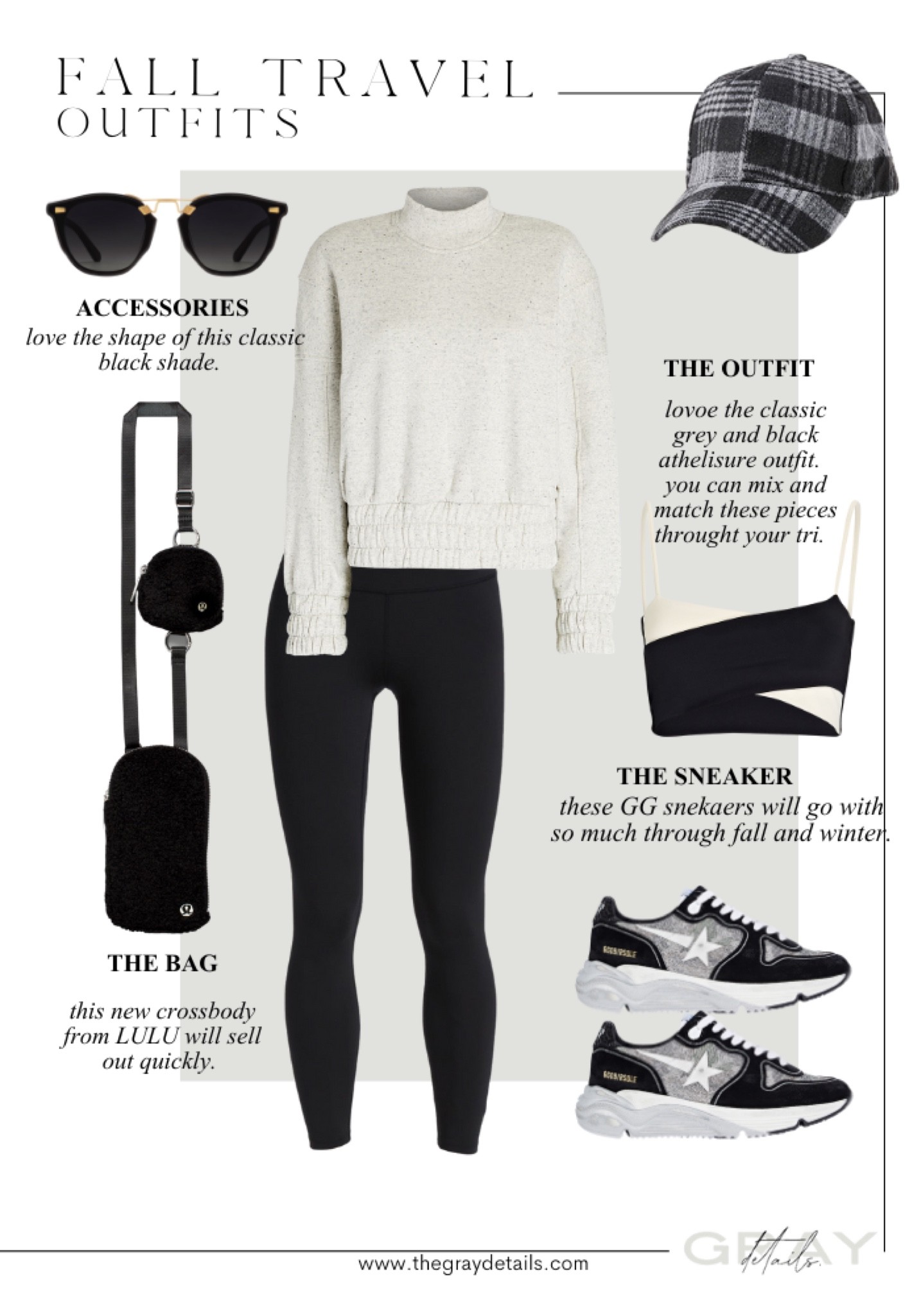 Fall travel outfits, sneakers outfit, Lululemon 

Leggings
Sweatshirt
Varley
Golden goose

#LTKshoecrush #LTKstyletip #LTKSeasonal