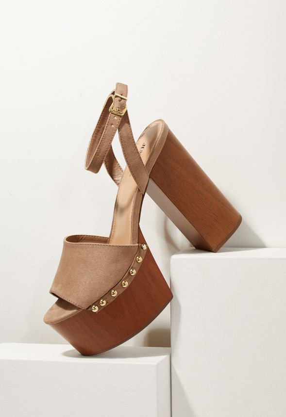 Cliff Hanger Platform Heeled Sandal | JustFab