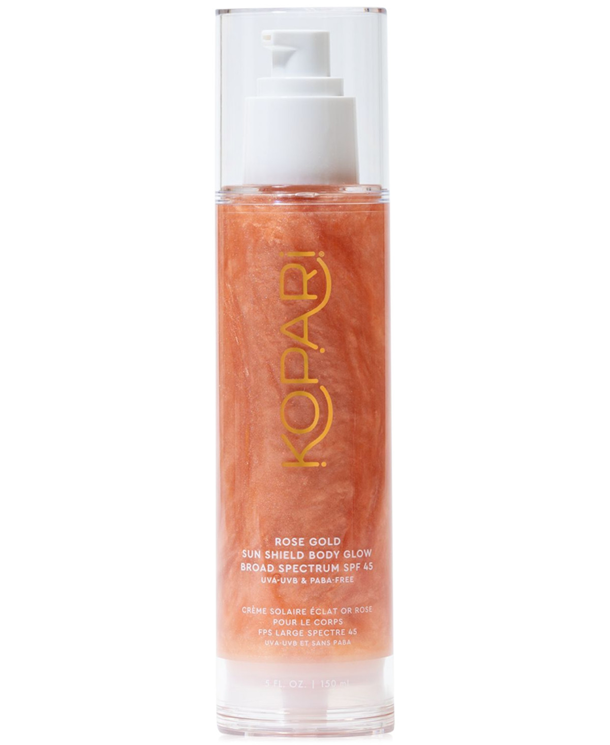 Kopari Beauty Rose Gold Sun Shield Body Glow Spf 45 | Macy's