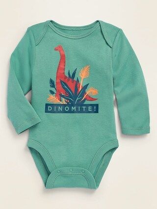 Baby Boys / Bodysuits & TopsUnisex Graphic Long-Sleeve Bodysuit for Baby | Old Navy (US)