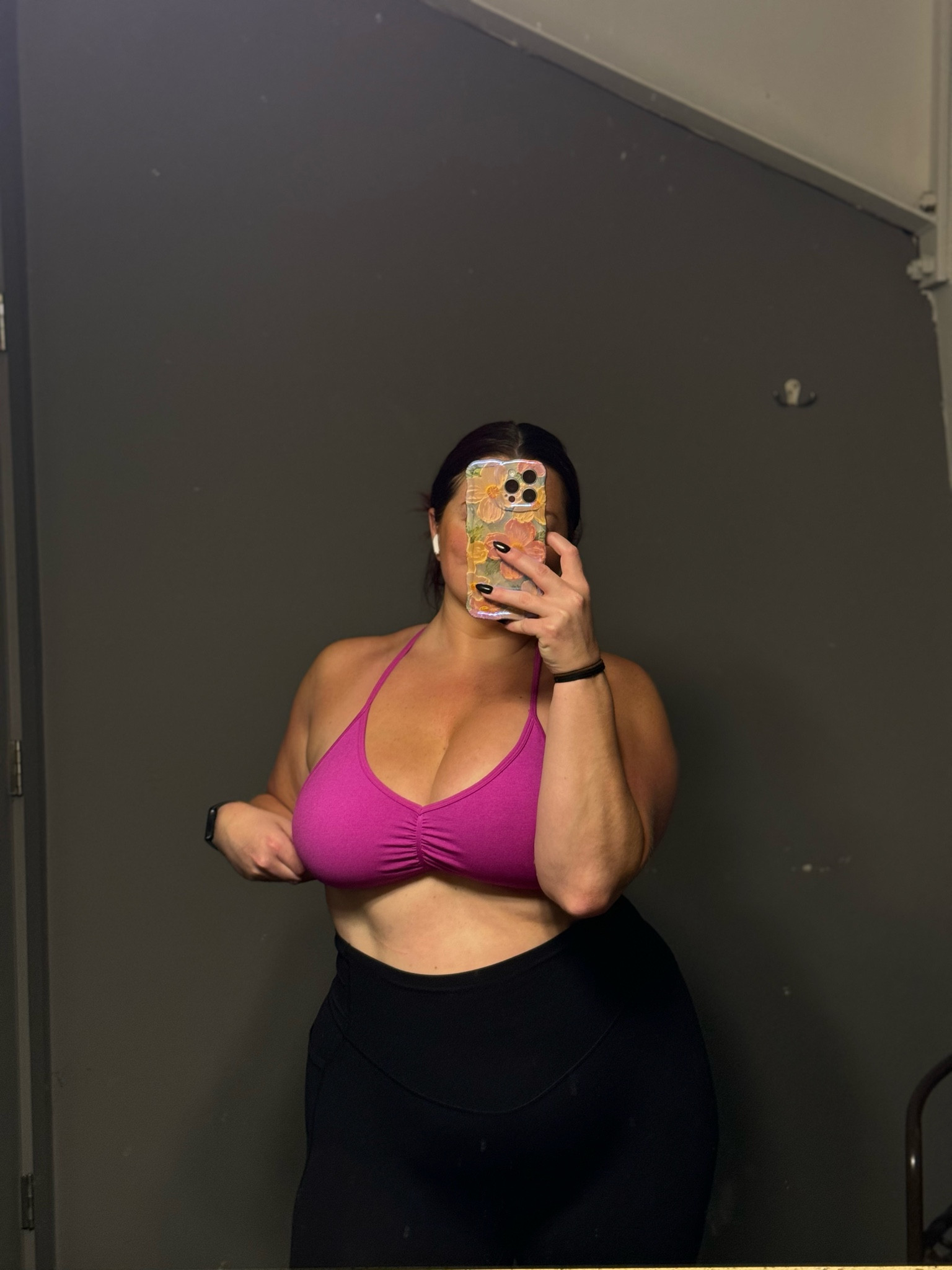halter sports bra 🩷😍

#LTKFitness #LTKPlusSize #LTKActive