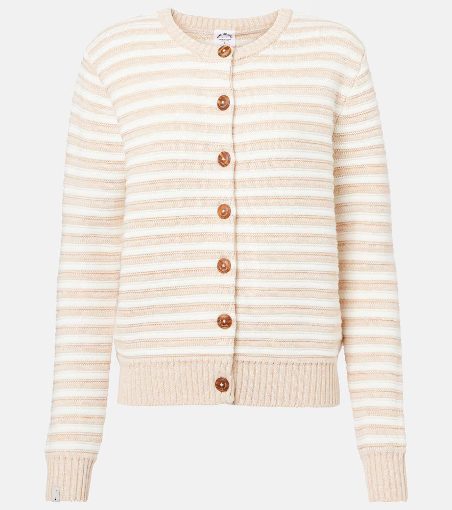 The Upside Isabeli striped cotton cardigan | Mytheresa (US/CA)