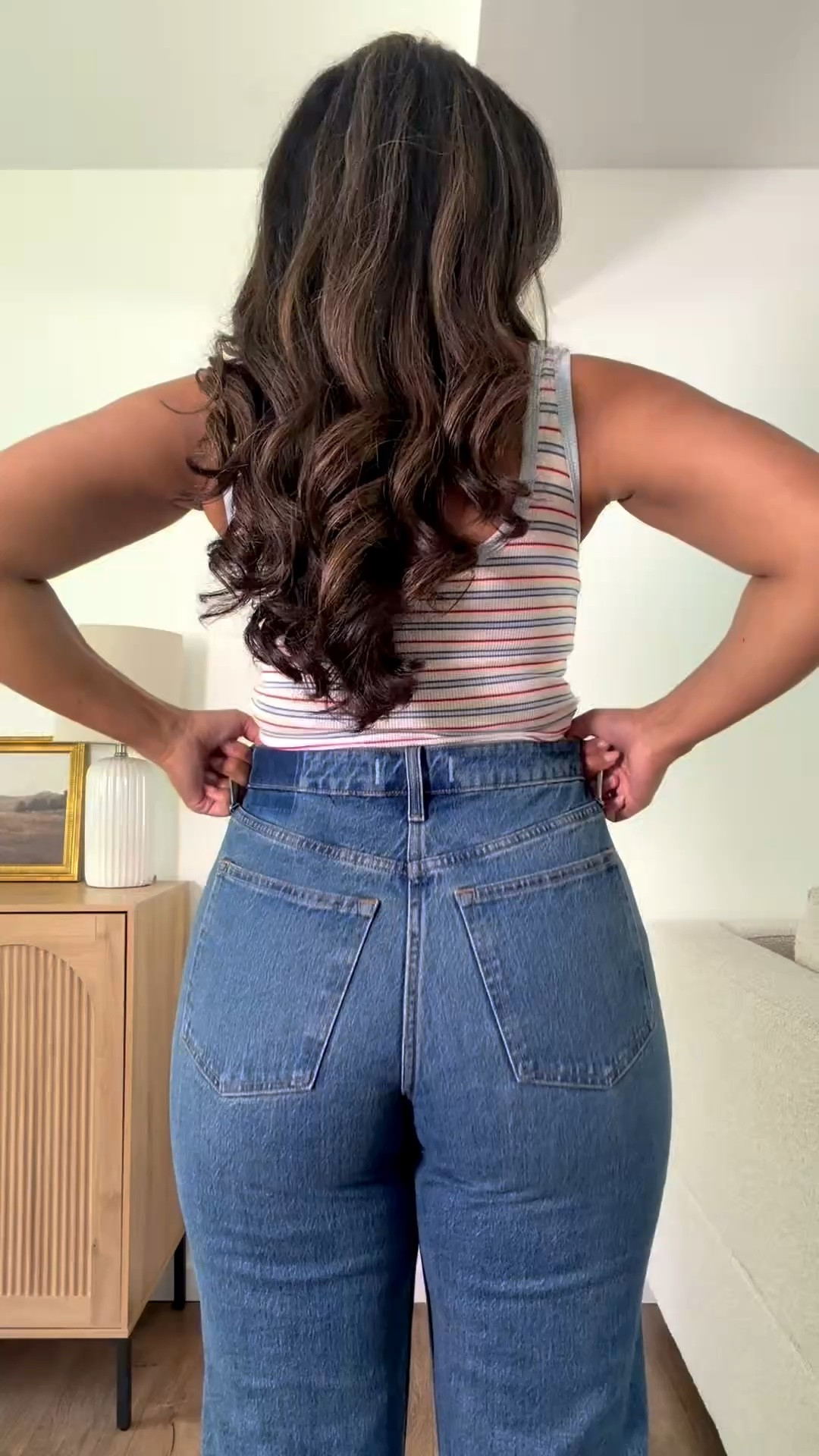 The BEST jeans for curvy girls!!  Curve love 28/6 long! Stack TRIPREADY for additional savings size small bra free tank

#LTKMidsize #LTKmomlife #LTKSaleAlert