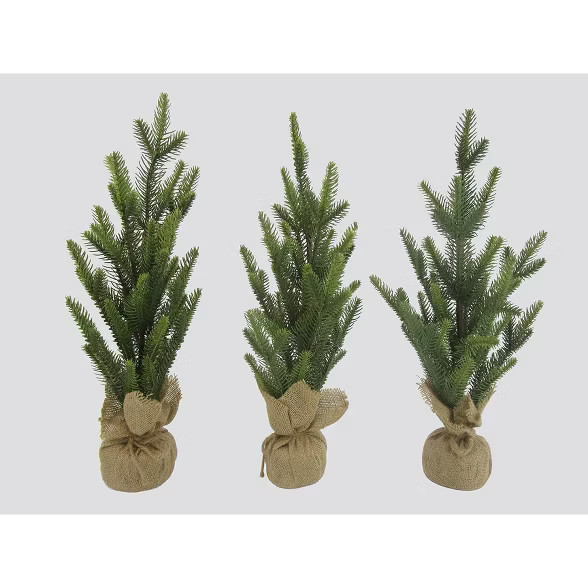 3pk Burlap Base Tree Thick - Bullseye's Playground™ | Target