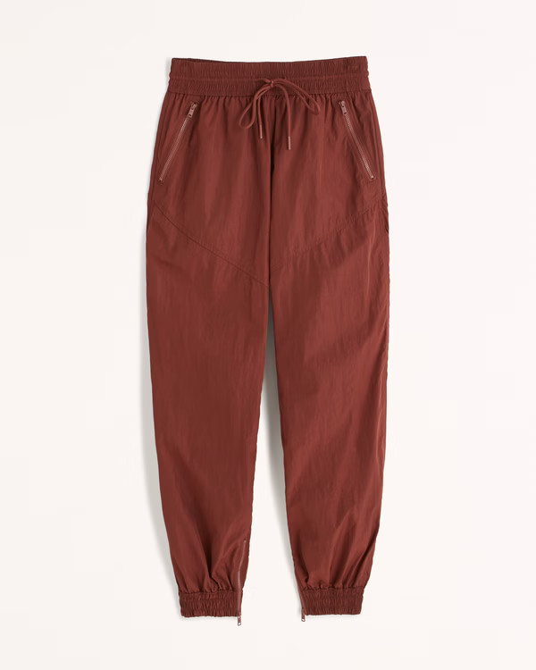 Women's YPB Nylon Joggers | Women's New Arrivals | Abercrombie.com | Abercrombie & Fitch (US)