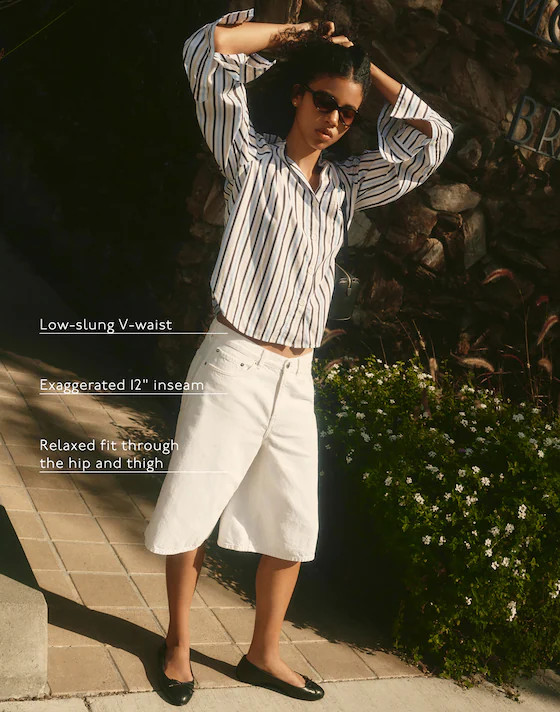 The V-Waist Bermuda Short | Madewell
