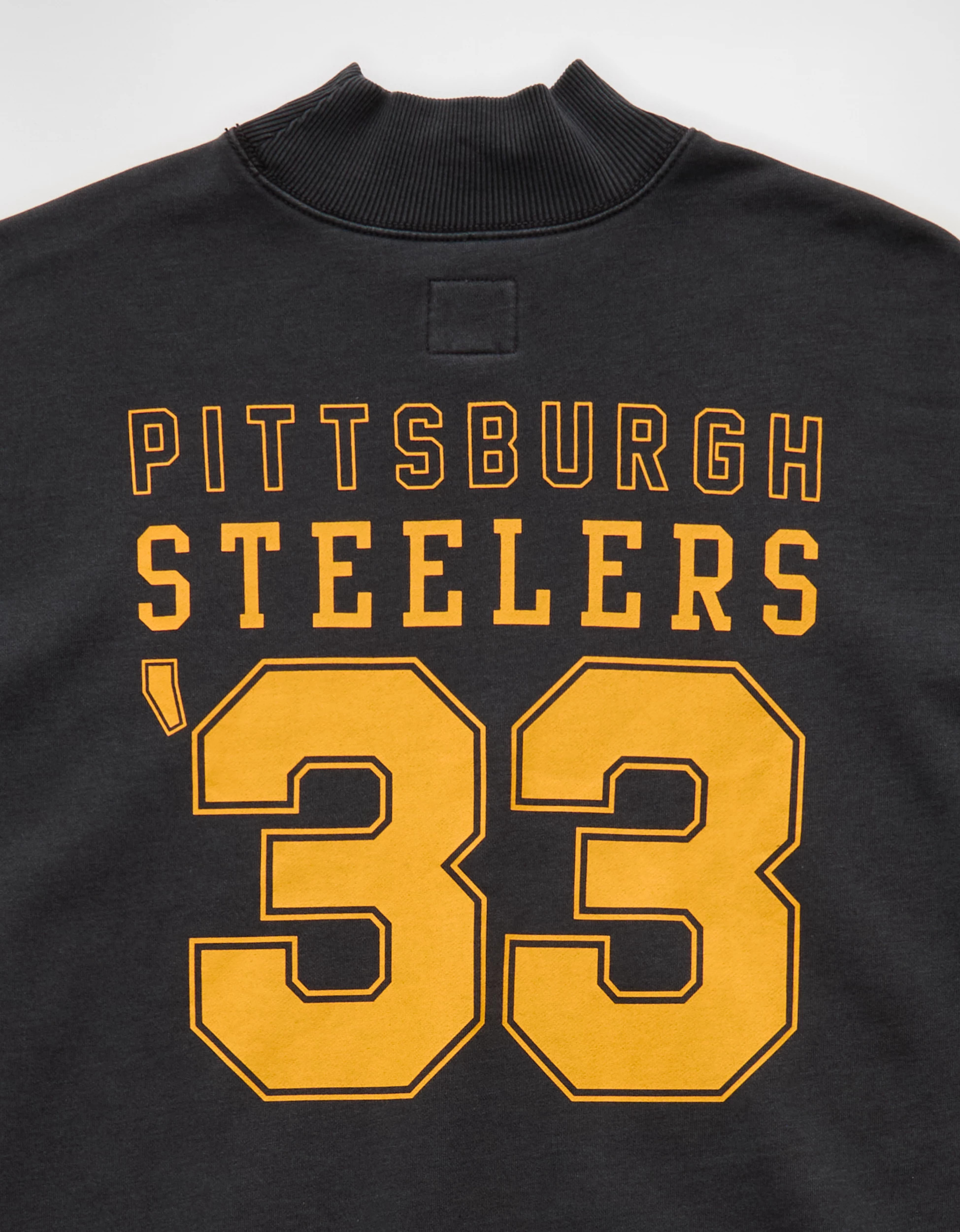 NFL Pittsburgh Steelers Everyday Luxe Mock Neck Sweatshirt | American Eagle Outfitters (US & CA)