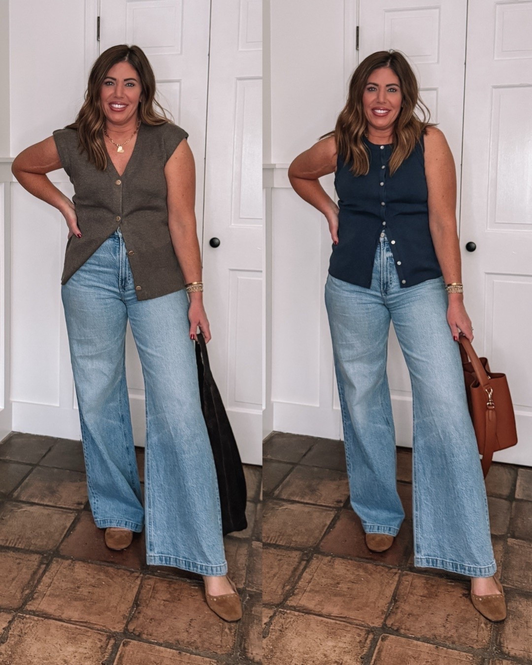 SALE ALERT: my most-worn jeans are on major sale! I'm wearing my true size 29

If you've been eyeing the @Pistola Denim   Lana High Waist Ultra Wide Jeans - this is your sign. 40% off - down to $118.90 from $198. 
These are THE ONE. Ultra high waist, so flattering, goes with everything from sweaters to tees to cardigans like I styled here. I wear them on repeat in both colors.

Over 40 style, fall outfits women, work outfits, business casual workwear, back to school outfits, teacher outfits, date night outfit, autumn outfits

#LTKSaleAlert #LTKMidsize #LTKOver40