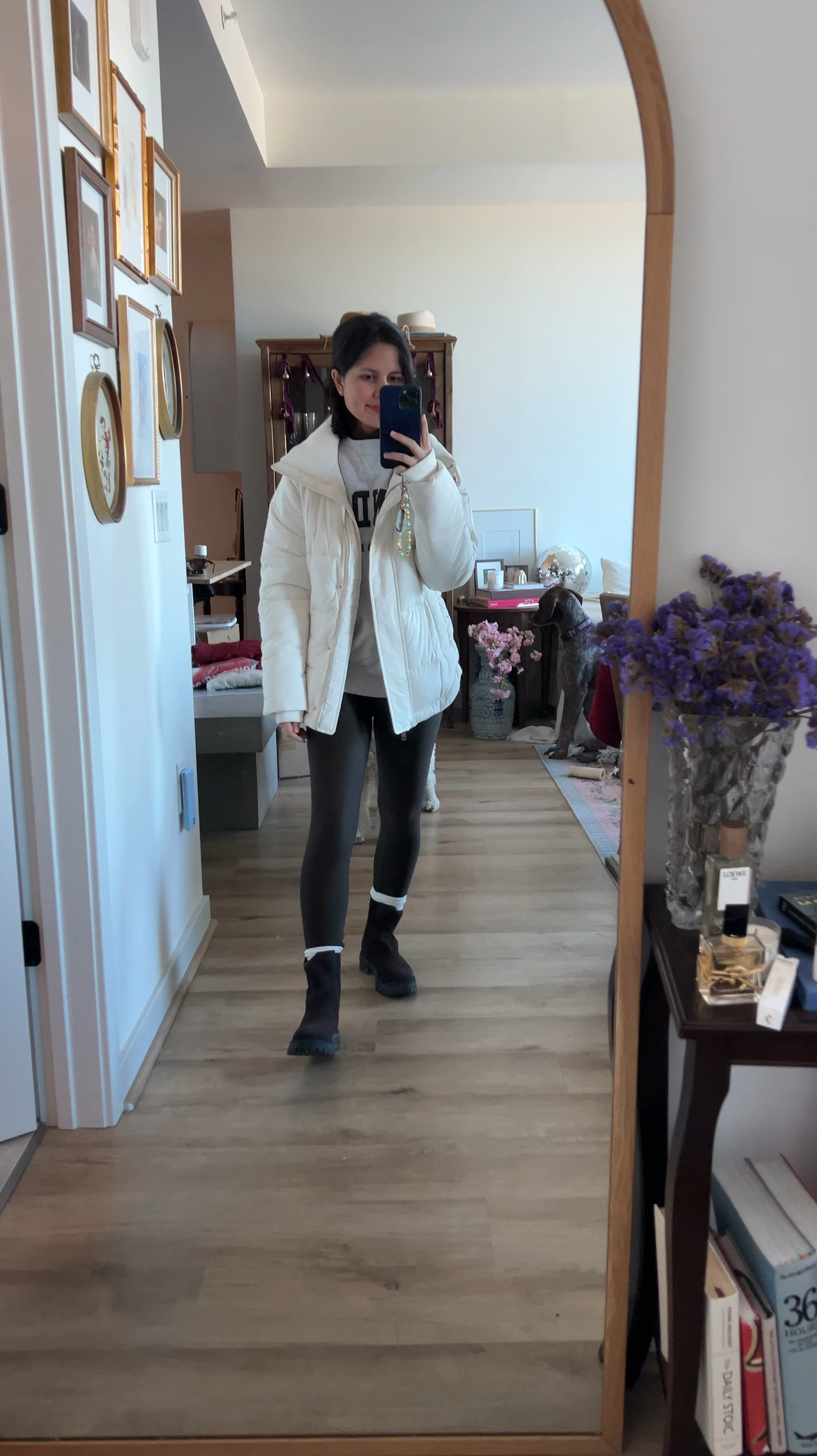 White puffer jacket, white coat, Abercrombie jacket, alo leggings, brown leggings, lug boots, winter boots 

#LTKShoeCrush #LTKStyleTip #LTKWatchNow
