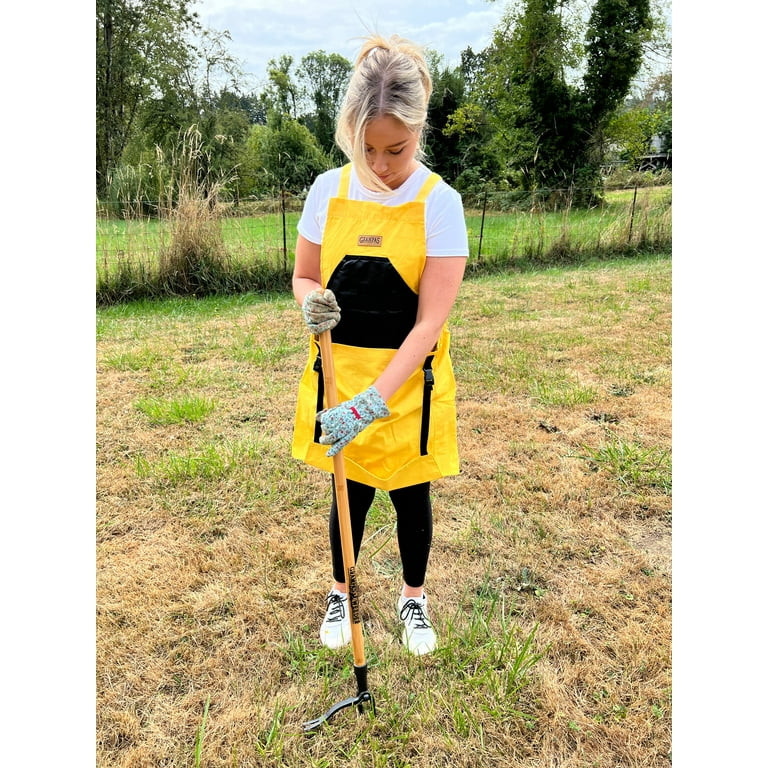 Grampa's Garden Apron - Cross Back Gardening Apron With Pockets For Women & Men | Harvest Apron w... | Walmart (US)