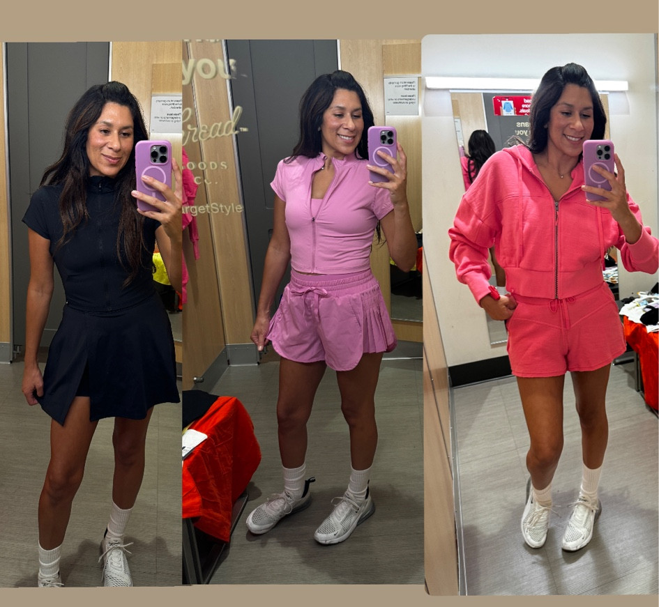 My Target Athleisure Outfits. 
Athleisure Outfit 
Sporty Outfit 
Sporty Fashion 
Casual Outfit 
Mom on the go fashion  

#LTKFitness #LTKSummerSales #LTKFindsUnder50