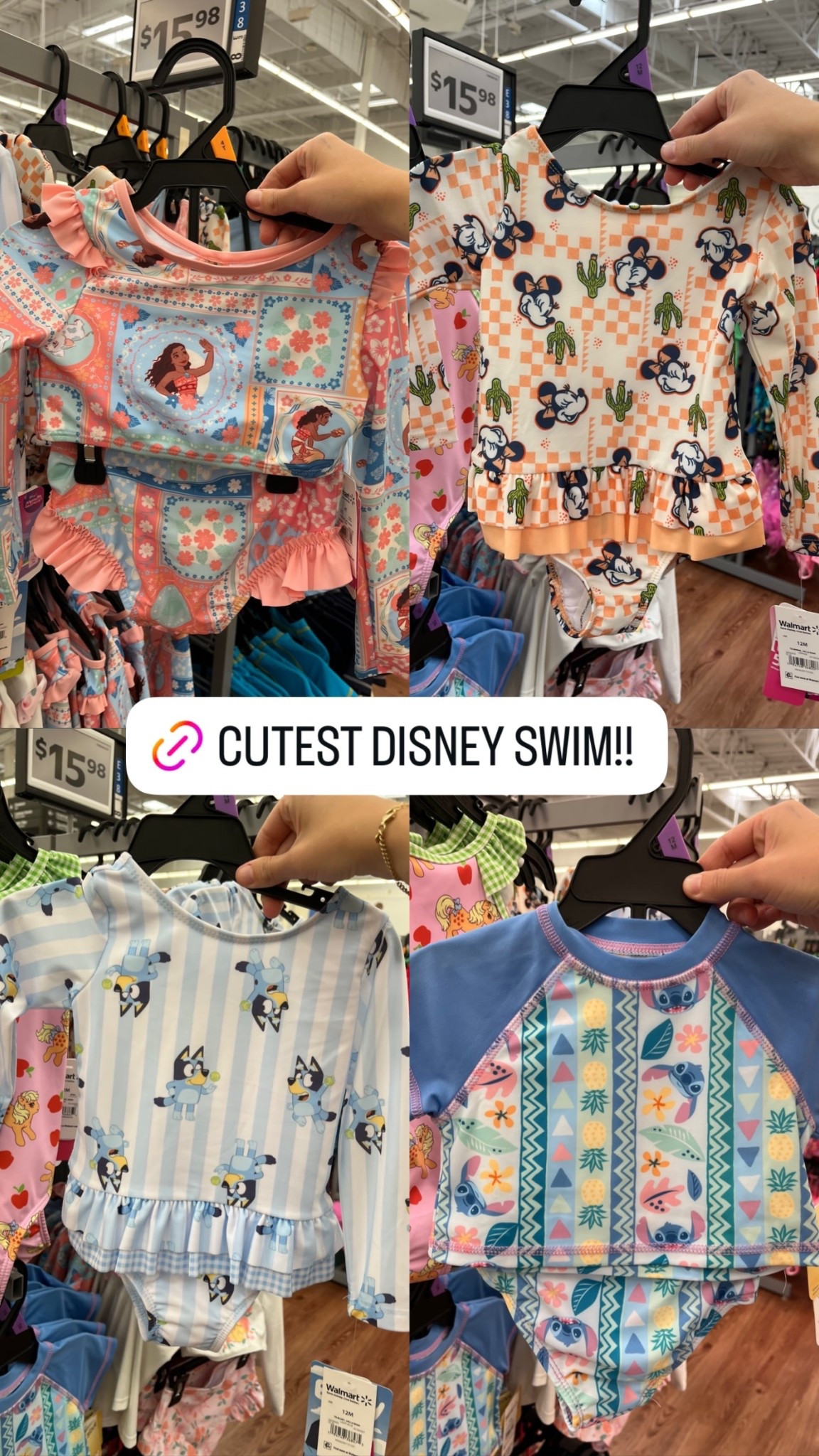 How cute are these Disney swimsuits for girls??!! 

#LTKKids #LTKSwim #LTKBaby