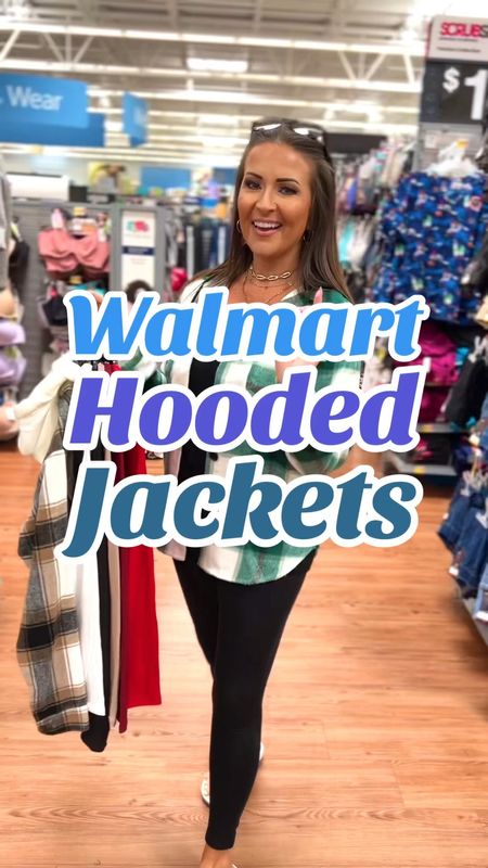 Affordable plaid hooded jackets. Also linked some cute shoe options and tees to layer under these.

I ordered these in smalls. 

Walmart fashion finds, Walmart must haves, fall fashion, fall outfits, shackets, shirt jackets 

#LTKfindsunder50 #LTKstyletip #LTKSeasonal