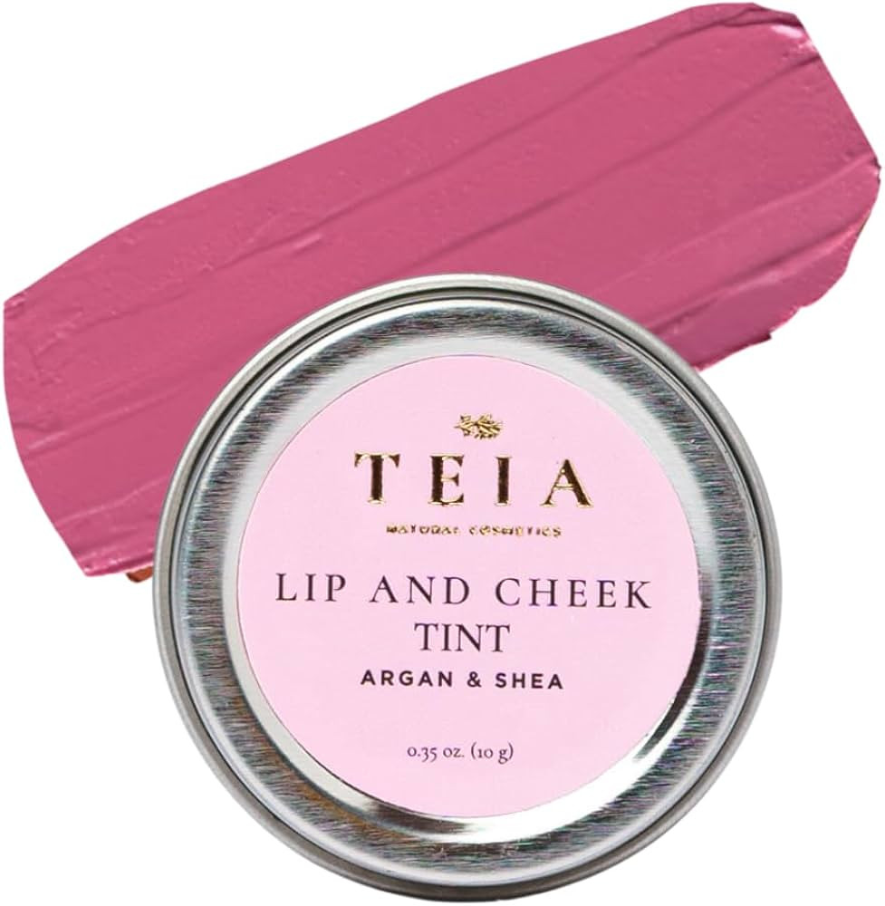 TEIA cosmetics - Multi purpouse color cream for lips and cheeks. Non toxic, vegan, cruelty free -... | Amazon (US)