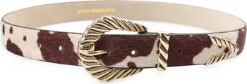 Petit Moments Modern Rodeo Faux Calf Hair Belt | Nordstrom | Nordstrom
